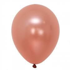 18-inch Giant Rose Gold Balloons - Shimmer & Confetti