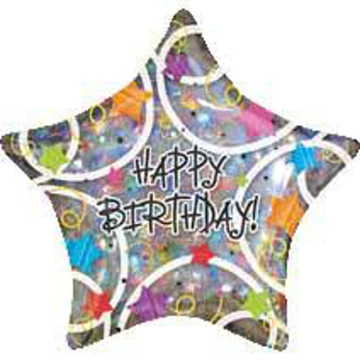 Hpy Bday Stars Holo