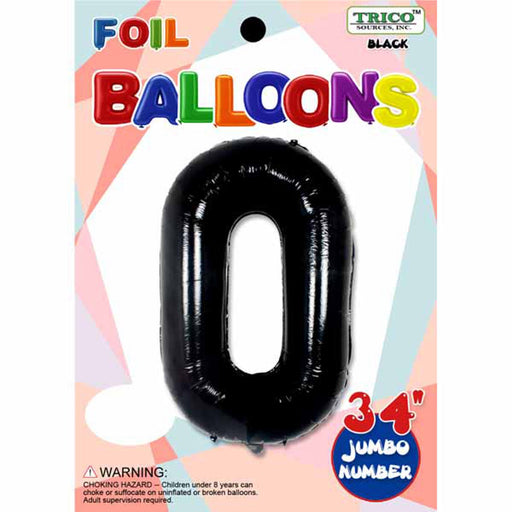 Number #0 Black