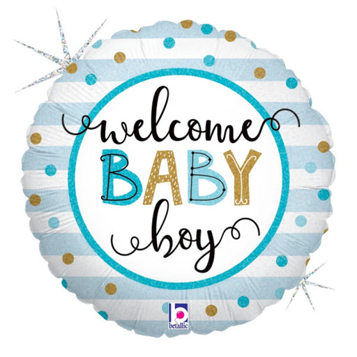Baby Boy Stripes 18"