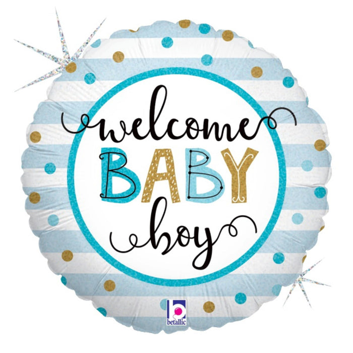 Baby Boy Stripes 18"