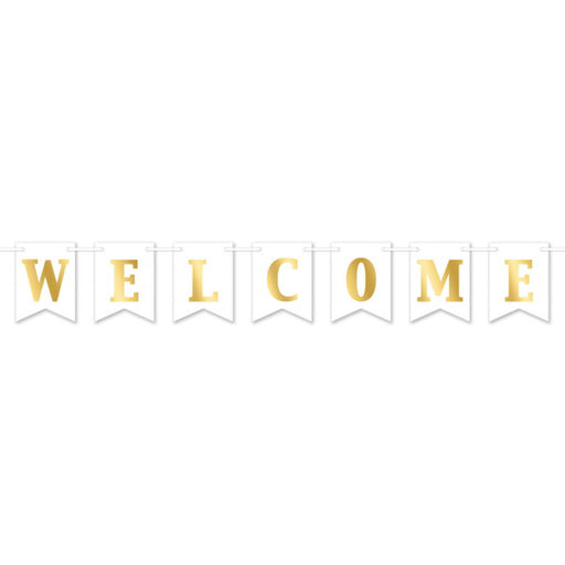 Welcome Streamer 6"