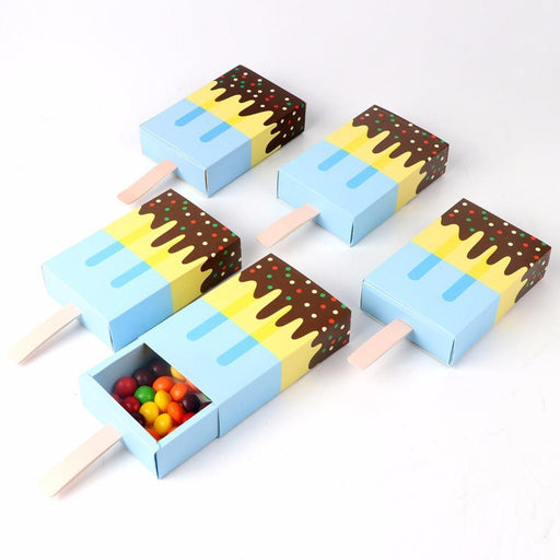 Ice Cream Party Favor Boxes 20ct - Shimmer & Confetti