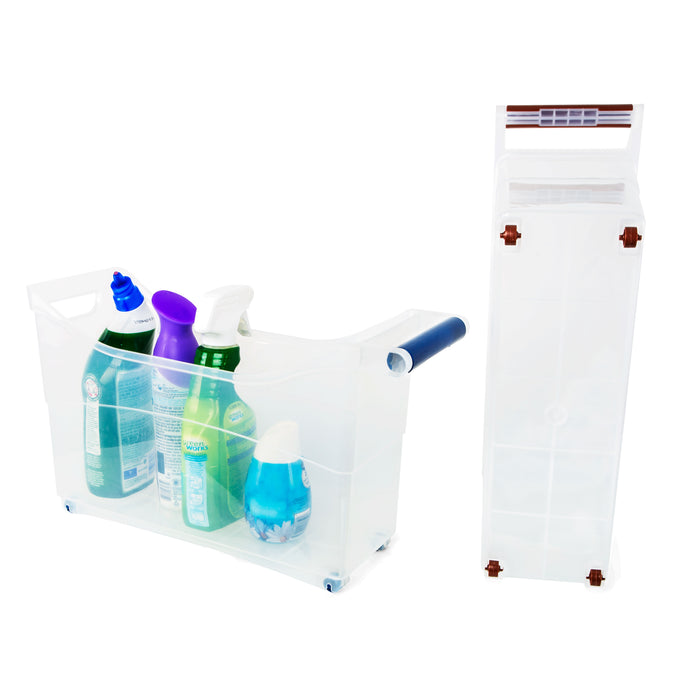 Stackable Balloon Storage Solution with Rollers (Set of 2)