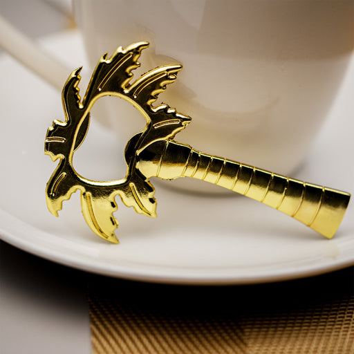 coconut tropical bottle opener by tea cup
