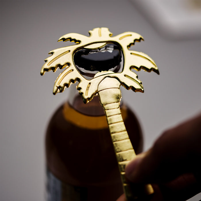 using coconut bottle openers