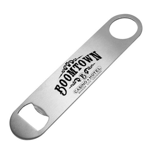 Personalized Metal Bottle Opener - Shimmer & Confetti