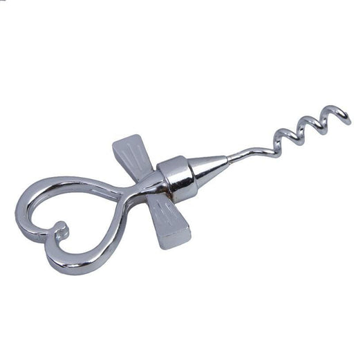 Stainless Steel Heart Corkscrew Wine Opener + Stopper Set 25ct - Shimmer & Confetti
