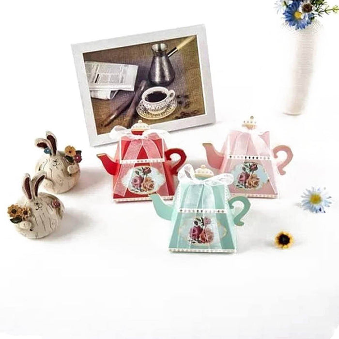 Teapot Favor Boxes 25ct