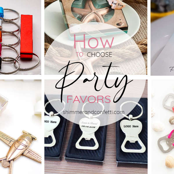 How to choose party favors