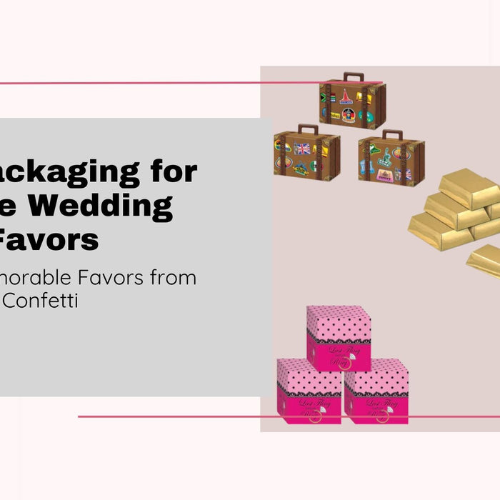 Top Packaging for Edible Favors for Memorable Wedding Gifts