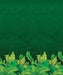 Verdant Wilderness Green Jungle Foliage Plastic Backdrop (1/Pk)