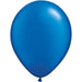 Qualatex 5" Pearl Sapphire Blue Latex Balloons (100/Pk)