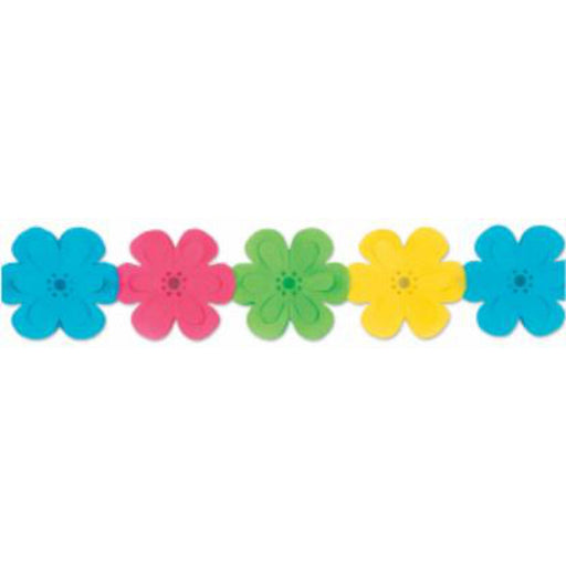 "12-Foot Flower Garland For Vibrant Home Decor"