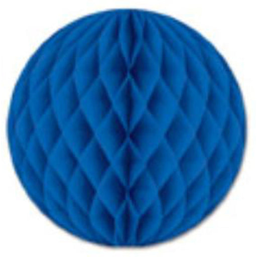 12" Blue Art-Tissue Ball