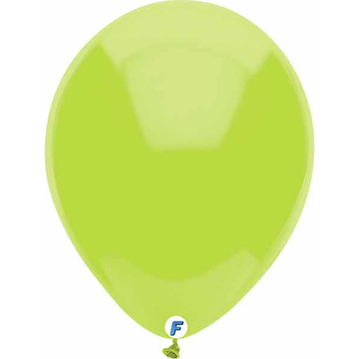 "12" Lime Green Balloons - 15 In A Bag"