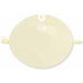 13" Ivory Glink Latex Balloons - 50 Count (Gemar #059)