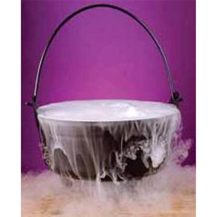 "14" Cast Iron Black Cauldron With Handle".