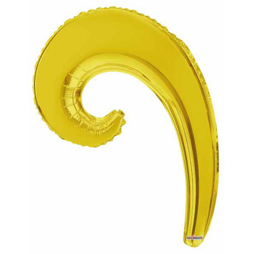 "14" Kurly Wave Gold Flat Iron"