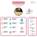16-Foot DIY Gender Reveal Balloon Garland and Arch Kit - Pink, Blue and Silver