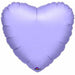 18" Heart Flat Past Lilac Balloon (10571)
