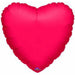 18" Metallic Red Heart Balloon S15.