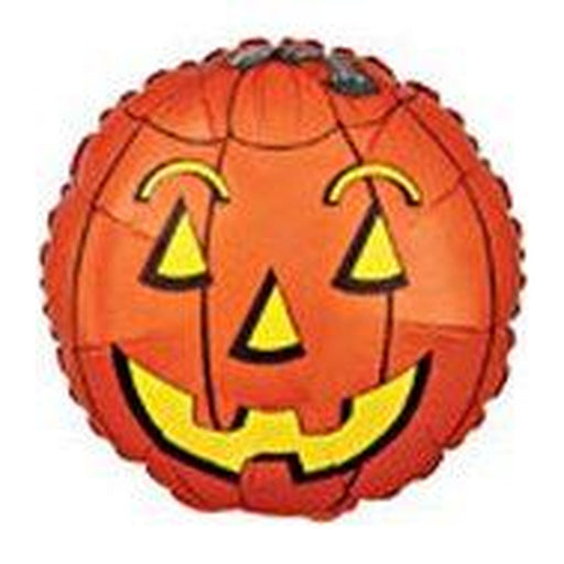 18" Pumpkin Glowing Balloon