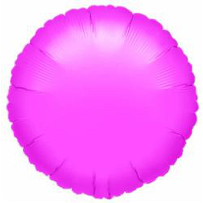 18" Round Flat Met Lavender S15.