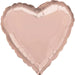 18-inch Rose Gold Heart-Shaped Foil Balloon