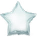 18-inch Silver Star-Shaped Foil Balloon