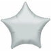 "19" Star Flat Metallic Silver S15"