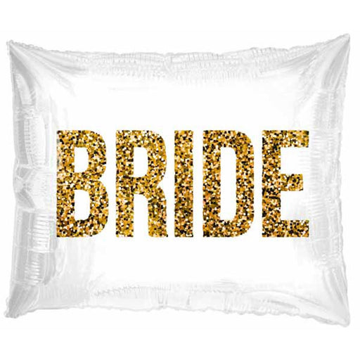 "20" 24K Bride Foil Balloon In Gold - Tuftex Pkgd"