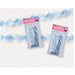 25' Halo Festooning In Lt Blue/White (1/Pkg)