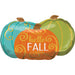 29" Jumbo Hello Fall Pumpkins Balloon