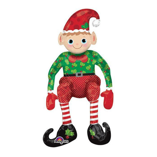 29" Sitting Elf Balloon (Air-fill Balloon)