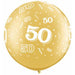 "30" Gold Round Balloons - Set Of 2"