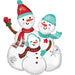 31 jumbo snow family foil balloon
