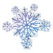 32" Holographic Prismatic Snowflake Cluster Balloon