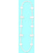 36" White Racing Beads