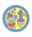 1st Birthday Teddy Bear Large Plates