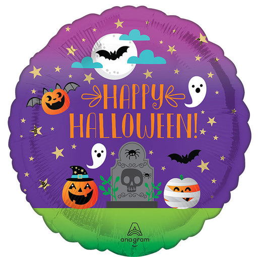 Enchanting Halloween Fun: Set of 17 Playful and Spooky Balloons Package