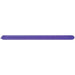 646Q Qualatex Purple Violet Airship Latex Balloon (50/Pk)