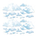 Sky's Embrace Fluffy Cloud Props Wall Decorations (24/Pk)