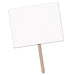 Blank Yard Sign: Versatile Party Decoration