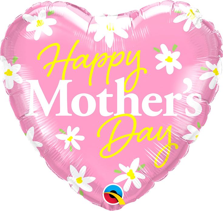 Mother's Day Contempo Daisies 18" Foil Balloon (5/Pk)
