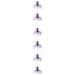 "7' Purple Firework Stringer - Perfect For Parties And Events"
