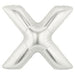 "7" Silver Megaloon Flt "X""
