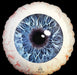 17" Creepy Brown & Blue Eyeballs Round Shape Foil Balloon