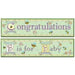 "Adorable B Is For Baby Banner - Double Pack: 15" X 5' Each"