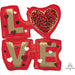 Love Animal Print Balloon - 29" Shape P35 Pkg